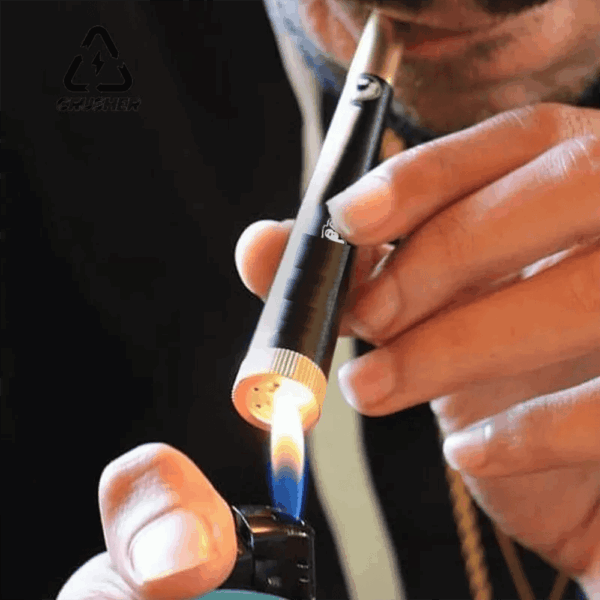 Dry Herb Pipes with 3CM Activated Carbon Filter Removable Honeypuff - Image 2