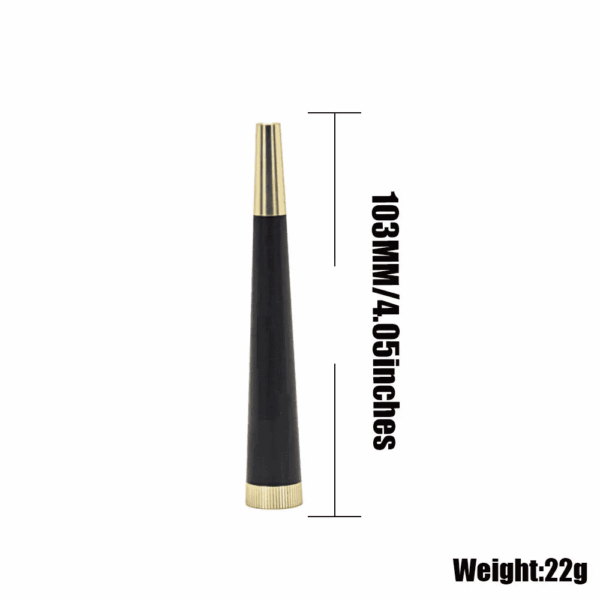 Dry Herb Pipes with 3CM Activated Carbon Filter Removable Honeypuff - Image 4