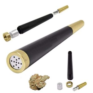 Dry Herb Pipes with 3CM Activated Carbon Filter Removable Honeypuff